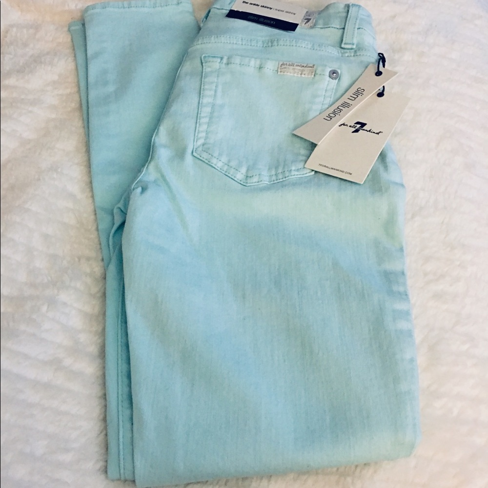 7 For All Mankind Skinny Stretch Pants